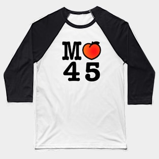 Impeach 45 Baseball T-Shirt